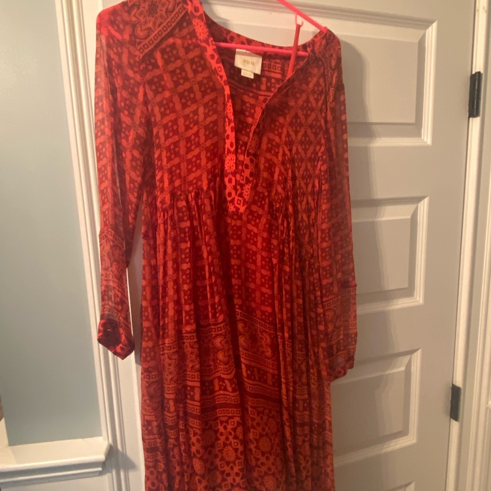 Maeve Anthropologie size 2 dress with matching slip NWOT